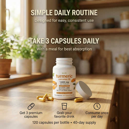 Turmeric + Curcumin Capsules