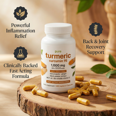 Turmeric + Curcumin Capsules