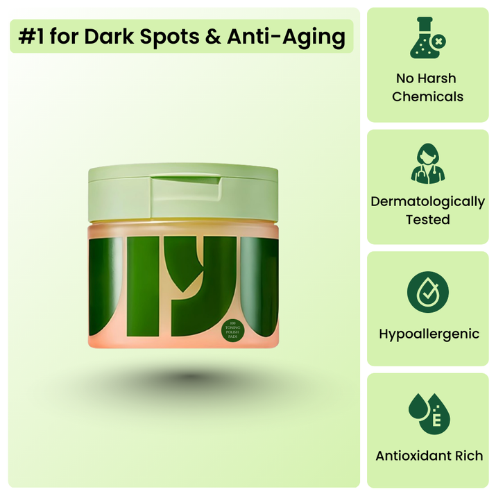 Los Pads Tonificantes Coreanos – Desvanece Manchas Oscuras y Arrugas Rápidamente